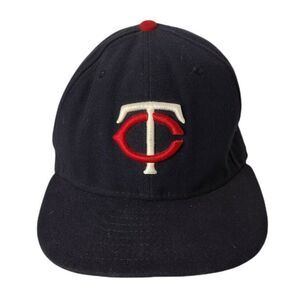 Vintage Minnesota Twins New Era 59Fifty Official On Field Ball Cap Hat 7 3/8 USA